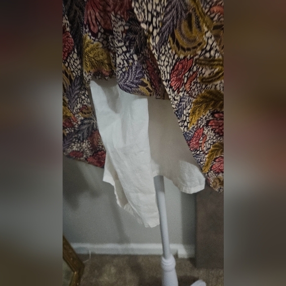 VERB By Pallavi Singhee Follow Multi Color Viscose Georgette PrintedTunic.Size M - Picture 15 of 16